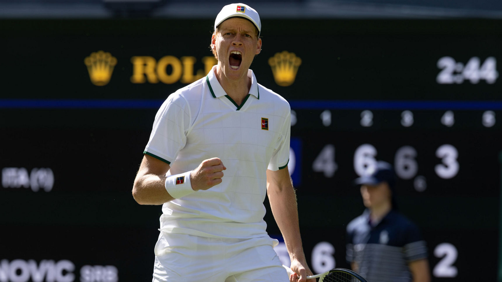 Top seed Sinner given serious fright on Centre Court - Wimbledon