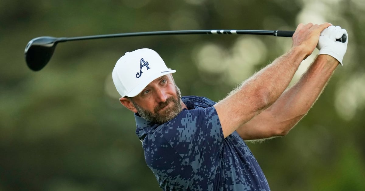 Dustin Johnson goes from 1 shot behind to scrambling to make the U.S. Open cut