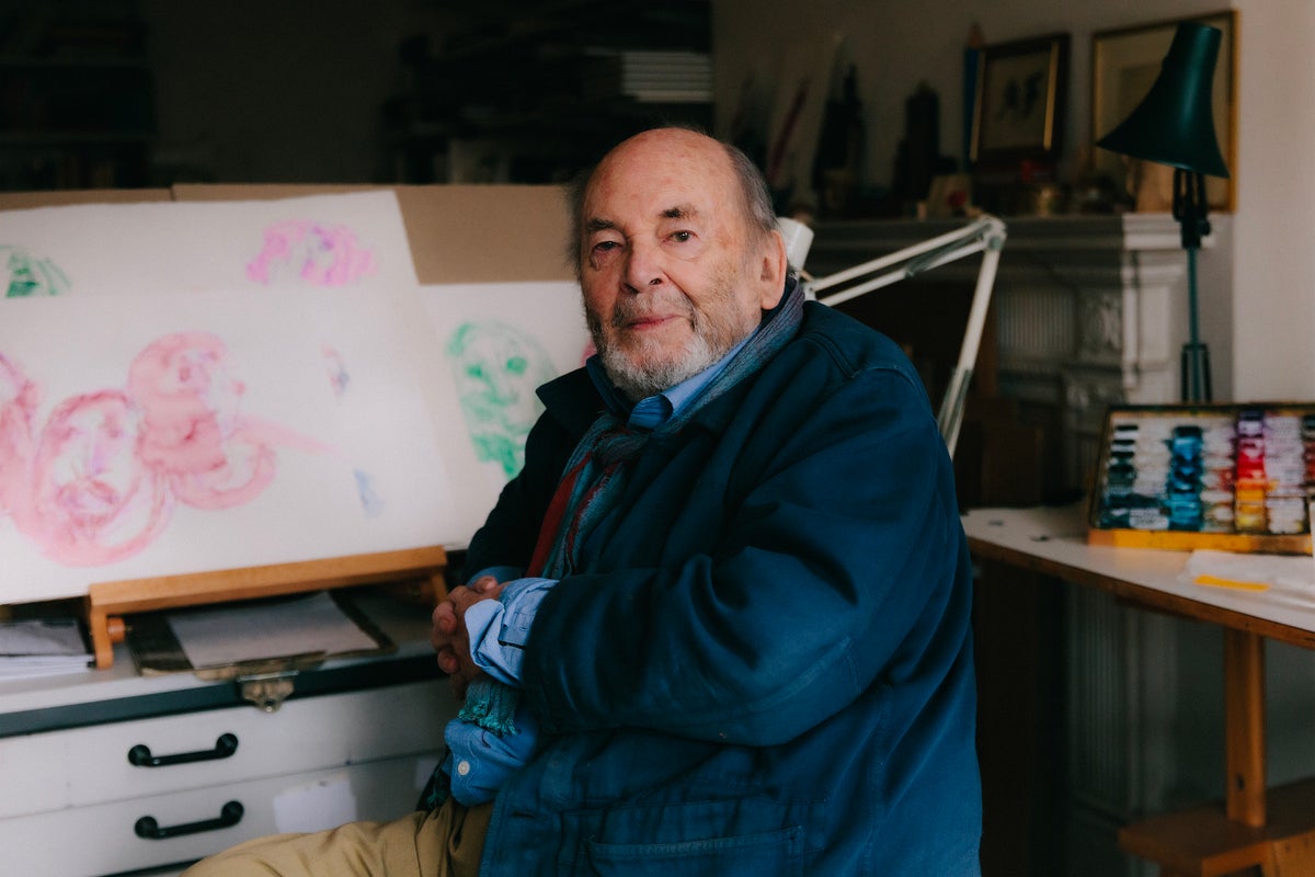 The scratchy, inky anarchy of Quentin Blake’s unmistakable illustrations