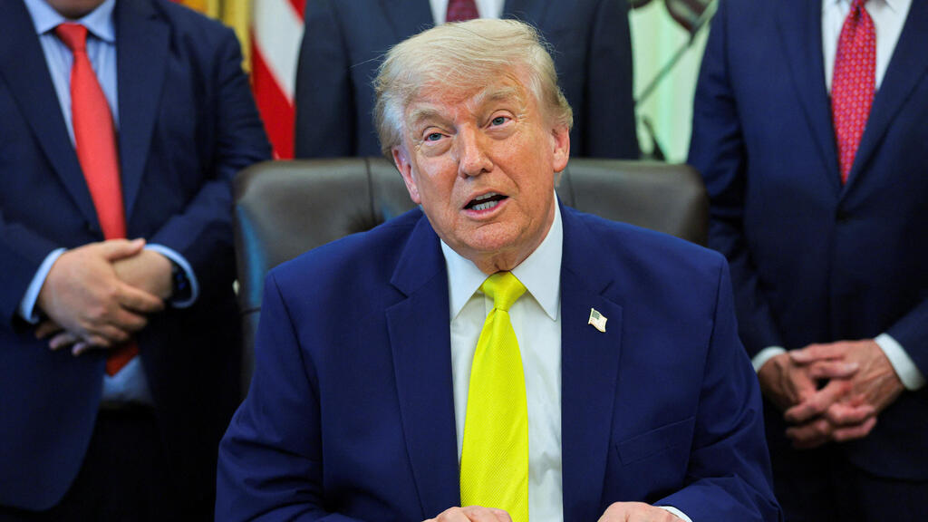 US President Donald Trump (Photo: Jonathan Ernst/ Reuters) נשיא ארה"ב דונלד טראמפ