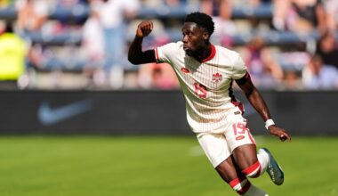 Davies seen jogging at Commonwealth Stadium ahead of CanMNT’s friendly – TSN