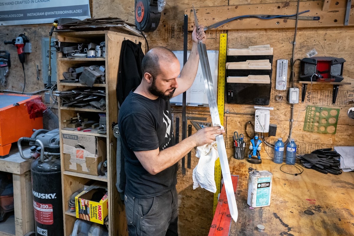 Toronto bladesmith helped forge Canada en route to 2022 World Cup