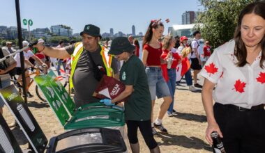 Taking out the trash: Vancouver binners hired to sort recyclables at World Cup venues