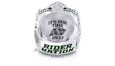 It’s Our Time: Roughriders Unveil Grey Cup Championship Rings
