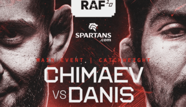 RAF 10 live results: Khamzat Chimaev vs. Dillon Danis