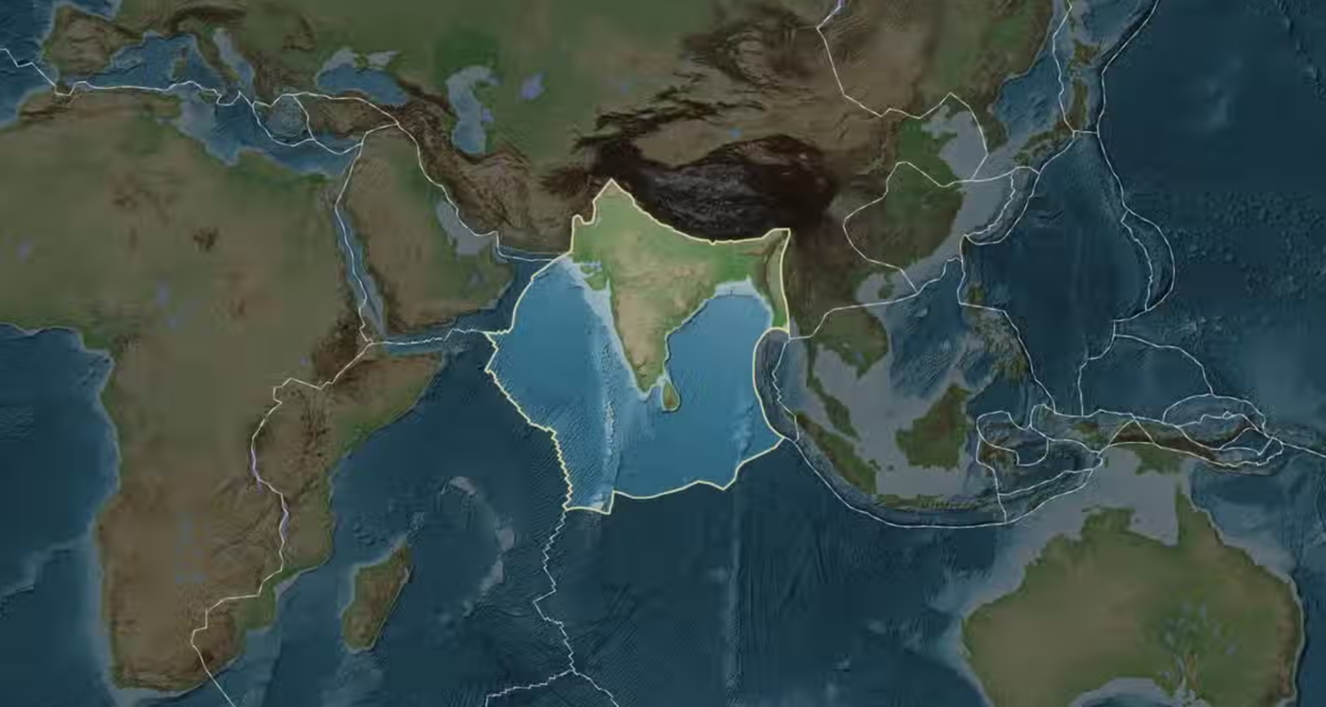 Scientists discover a major geological rift tearing India in two