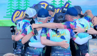Vancouver Island’s End2End cycling relay more than doubles fundraising record
