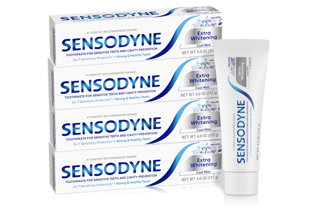 Sensodyne Whitening Toothpaste (4-Pack)