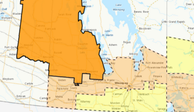 Severe weather watches and warnings in effect for southern Manitoba