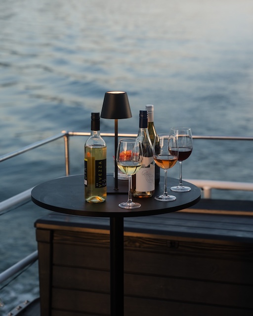 Sips at Sea wine and cocktails