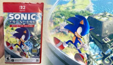 Sonic Frontiers: Definitive Edition apparently spotted at retail for Nintendo Switch 2