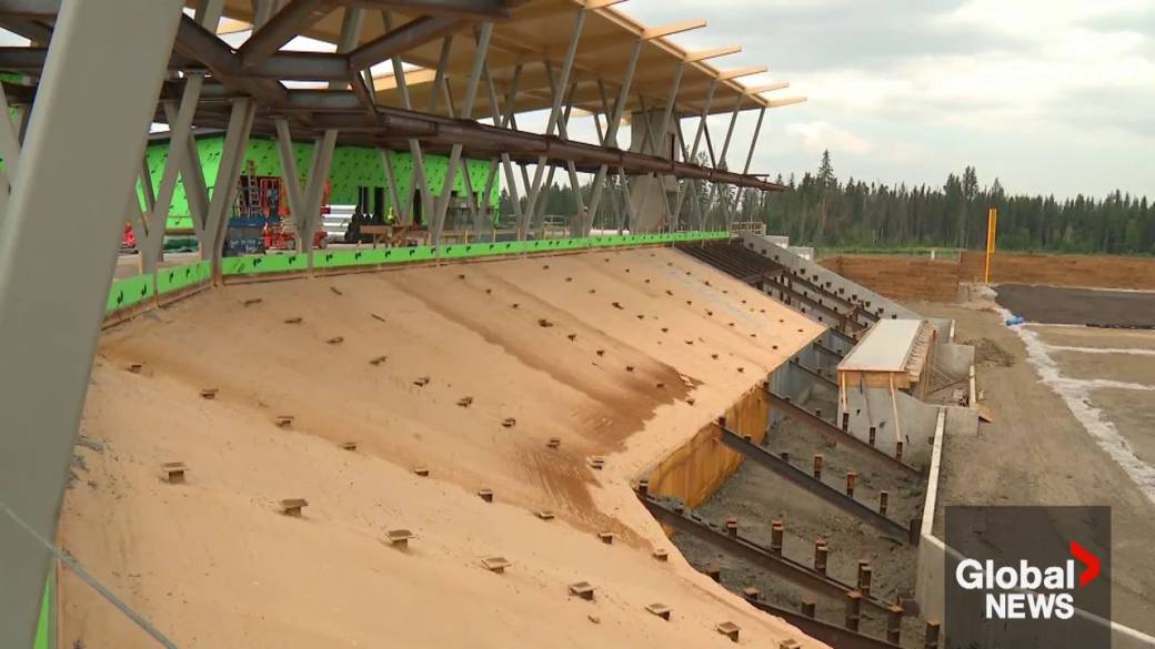 Click to play video: 'Spruce Grove baseball stadium plagued by delays'