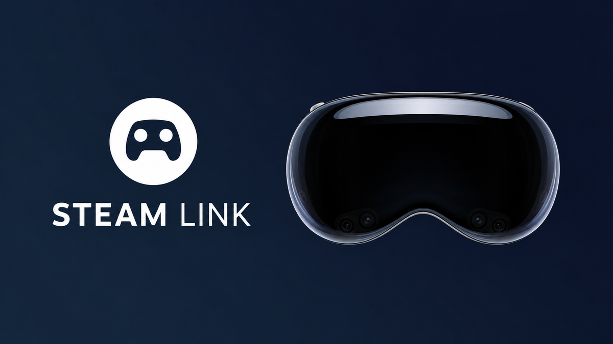 Valve Released A (Flatscreen) 4K Steam Link visionOS App