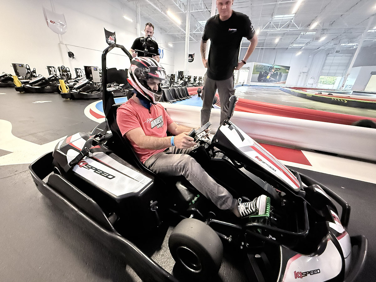 Daniel Suarez Keeps The Amigos Racing And Builds Bridges For NASCAR Fans – Go-Kart Style At K1 Speed