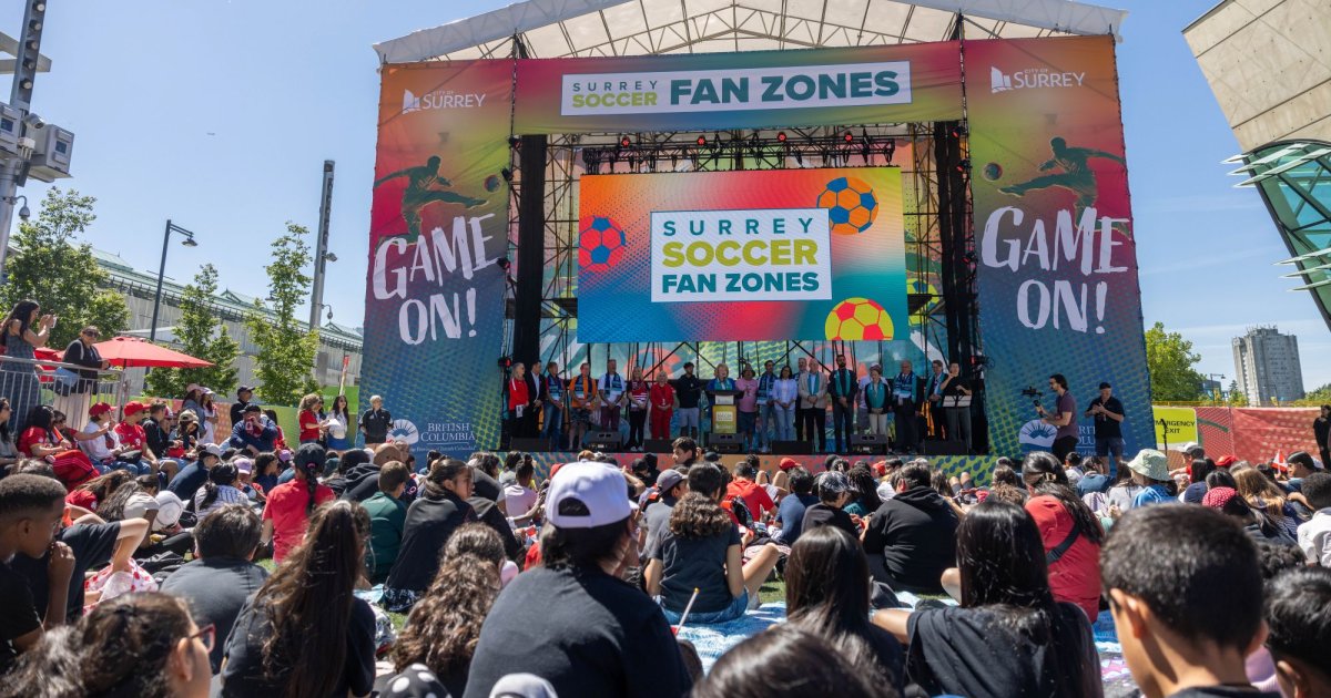 City adds fourth Surrey Soccer Fan Zone at Holland Park