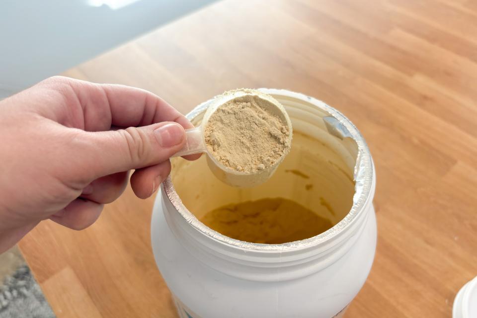 Swolverine Plant Protein as best protein powder.