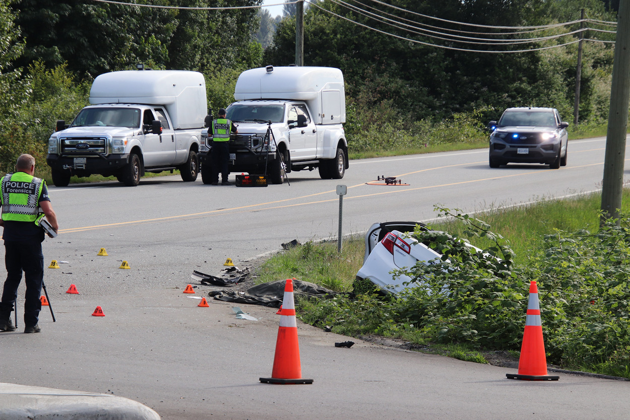 Serious crash outside Mission results in one fatality