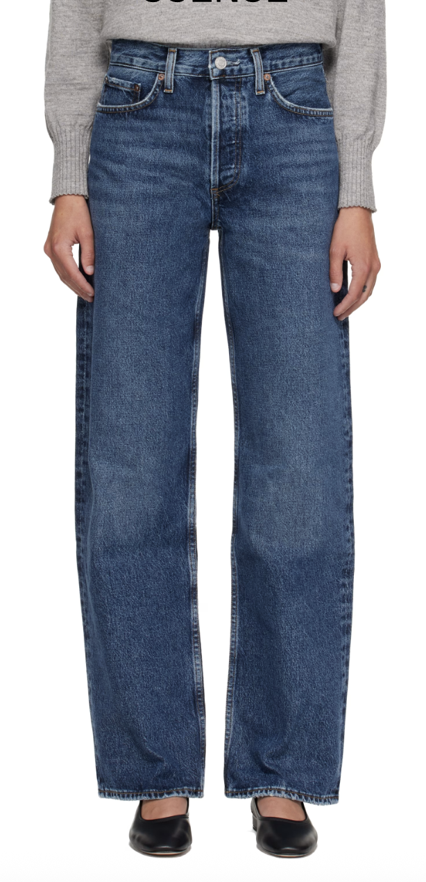 AGOLDE, Blue Arc Jeans