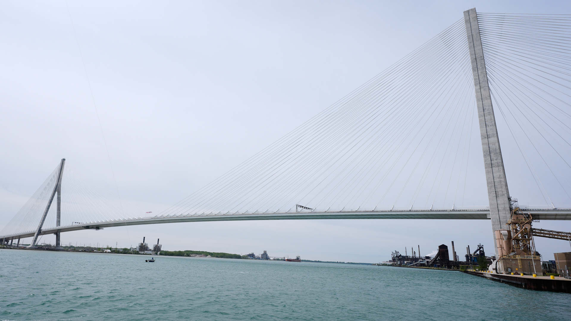 Click to play video: 'Gordie Howe Bridge to open this week unless Trump blocks it'