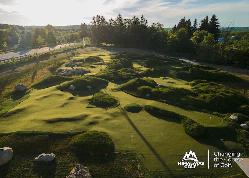 Golf Canada Opens Talon Links, a New Public Putting Park, Designed & Built by Himalayas Golf