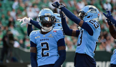 3 stats that defined Toronto’s Week 4 win over Saskatchewan
