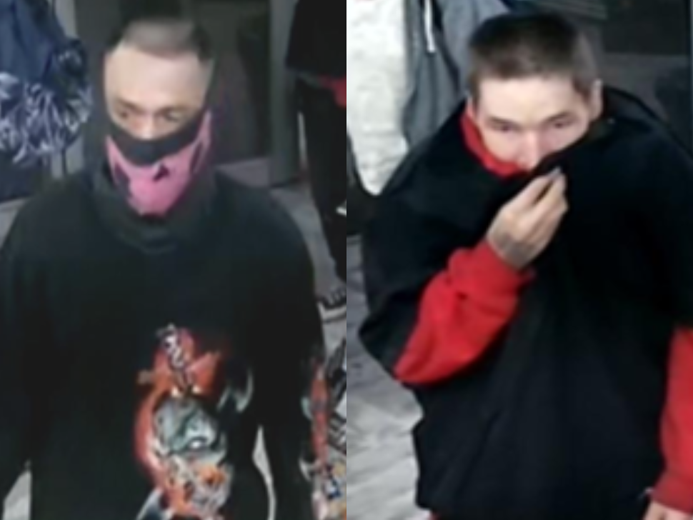 Two men wanted after gasoline poured throughout Winnipeg grocery store