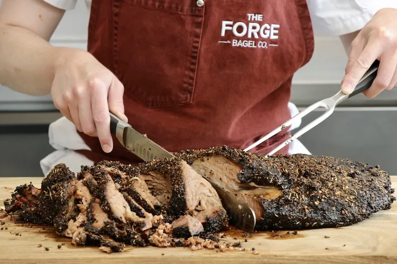 The Forge Bagel - Ironmaker Brisket Winnipeg