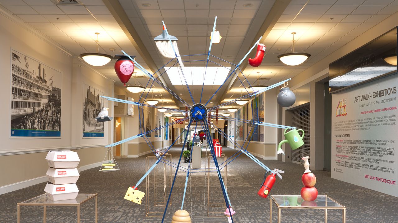 How a Dead Hudson Valley Mall Became an Art Exhibition
