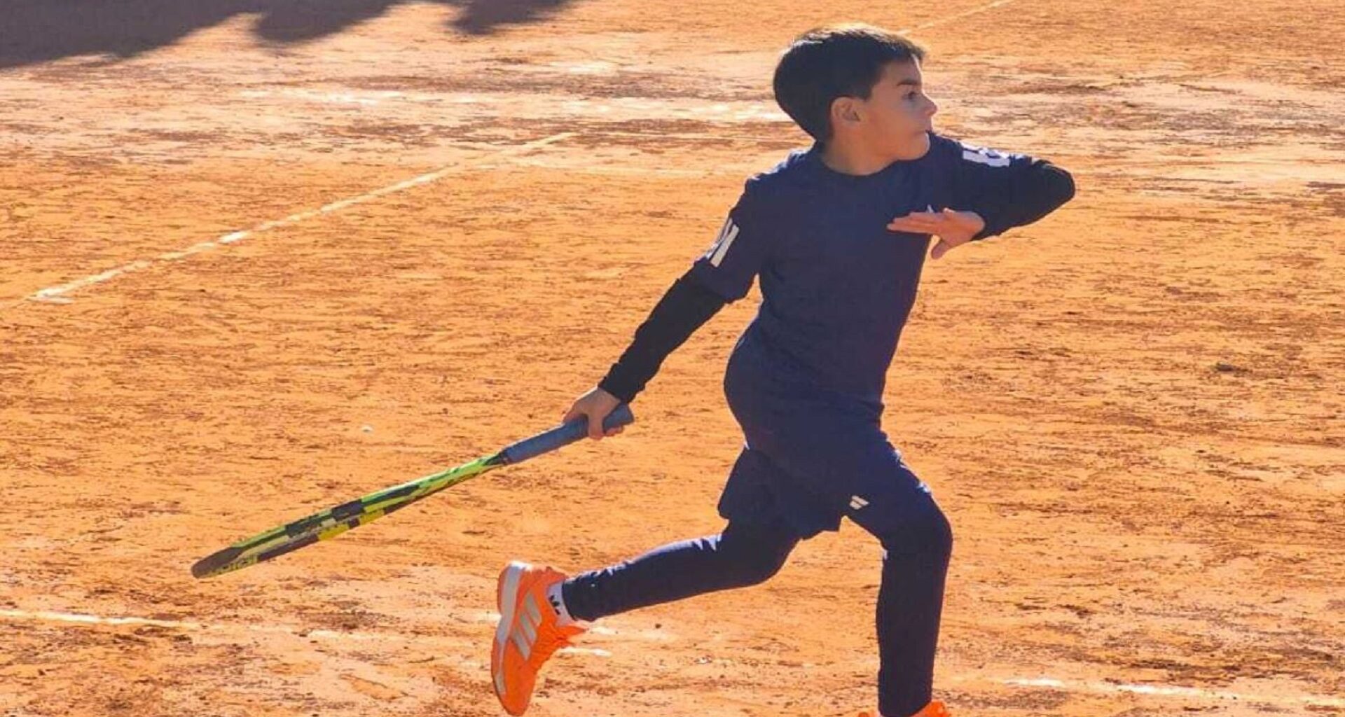The boy who went from a city square to national tennis championships