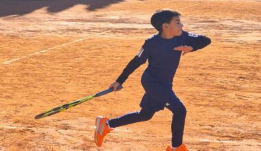 The boy who went from a city square to national tennis championships