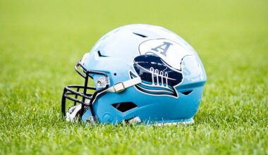Toronto Argos helmet
