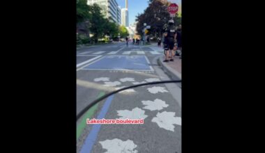 Toronto police respond after video shows cyclist tackled in bike lane incident