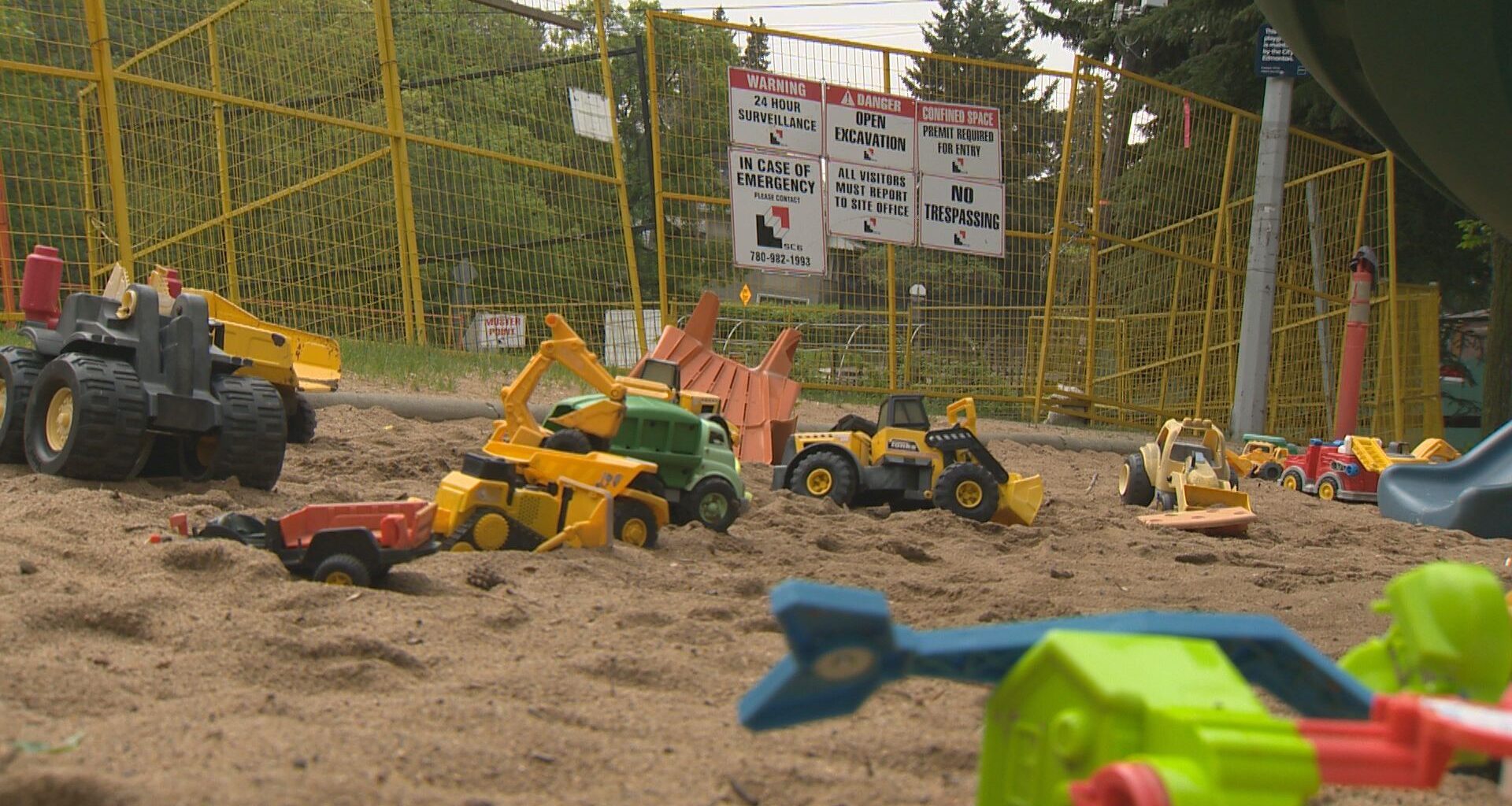 Closure of grassy area at Edmonton park leaves woman who led renovation efforts feeling ‘betrayed’