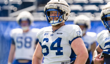 Elsbury finding a home on Blue Bombers offensive line