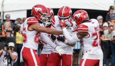 Calgary Stampeders get first win of season, beat BC Lions in Kelowna