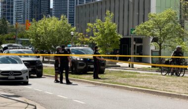 Suspect sought after man in Fort York shot