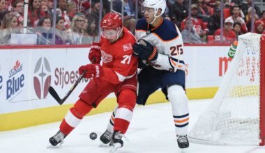 NHL Notebook: Larkin requests trade out of Detroit, Edmonton and Nurse ‘heading toward breakup’, and more