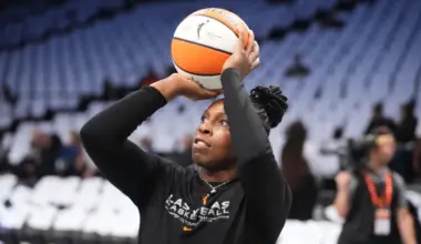 Chelsea Gray ties WNBA record as Aces star catches fire from beyond the arc image
