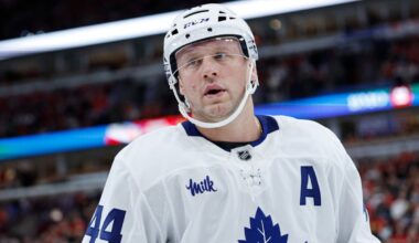 Report: Morgan Rielly open to trade, submits ‘Western Conference-heavy’ approval list
