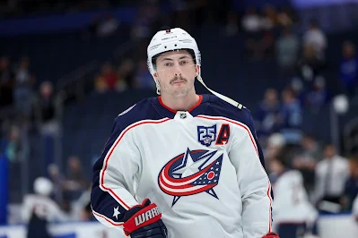 Columbus Blue Jackets defenseman Zach Werenski