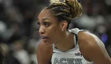 A'ja Wilson's simple pregame outfit had WNBA fans saying the same thing image