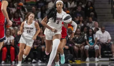 Dream's Angel Reese is setting such a dominant record that her only competition is an NBA star image