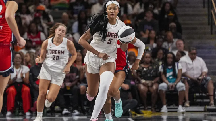 Dream's Angel Reese is setting such a dominant record that her only competition is an NBA star image