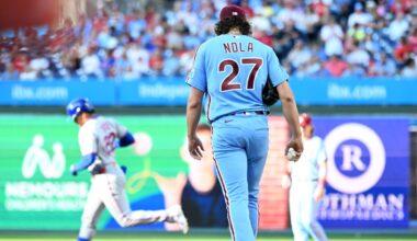 Phillies’ Aaron Nola struggles vs. Mets, Trea Turner exits – NBC Sports Philadelphia