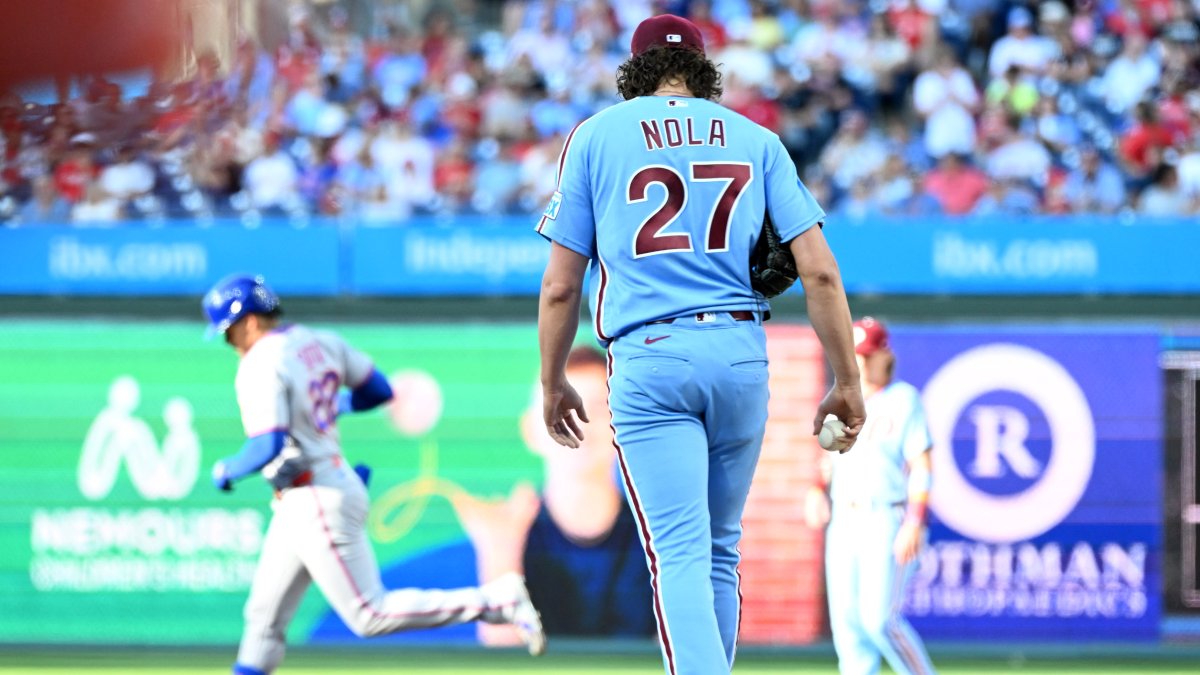 Phillies’ Aaron Nola struggles vs. Mets, Trea Turner exits – NBC Sports Philadelphia