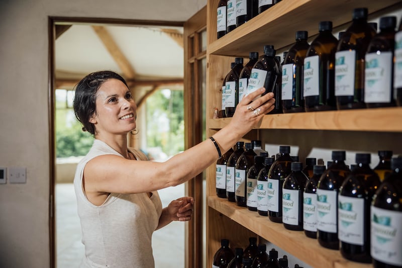 Herbalist Marina Kesso. Photograph: Brian Arthur