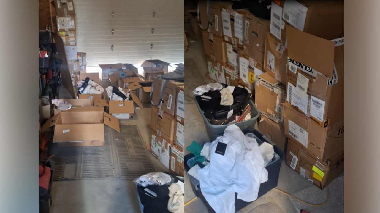 Calgary police seize $150K in stolen Lululemon merch from home