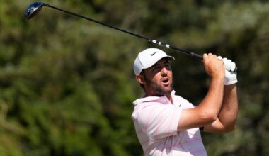 Scheffler gets some help from Clark, but can't take advantage at U.S. Open