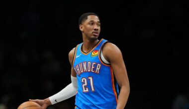 Report: Thunder trading Aaron Wiggins to Hawks for two second-round picks