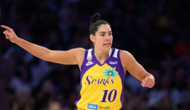 Kelsey Plum scores career-high 43 points in Sparks' OT win over Mercury